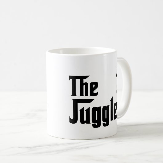 Jonglieren Kaffeetasse (VorderseiteRechts)