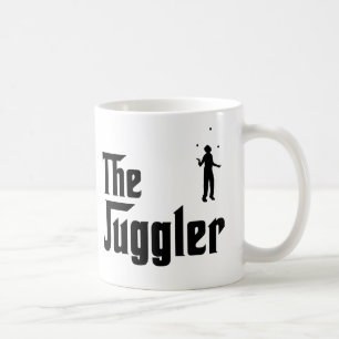 Jonglieren Kaffeetasse