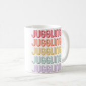Jonglieren Kaffeetasse (VorderseiteRechts)