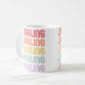 Jonglieren Kaffeetasse (Vorderseite Links)