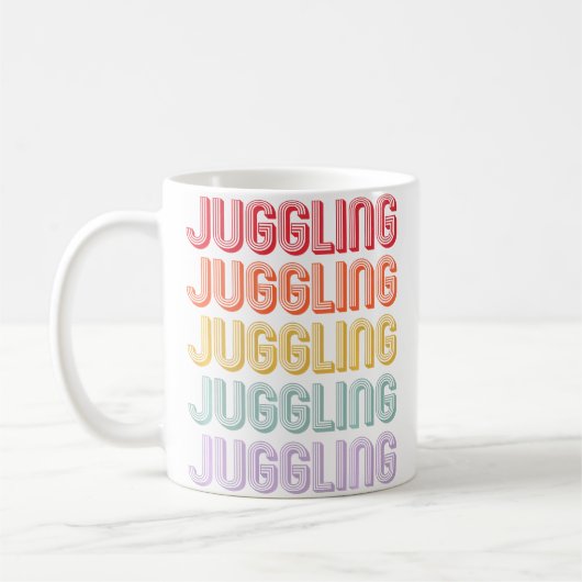 Jonglieren Kaffeetasse (Links)