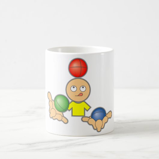 Jonglieren Sie Kaffeetasse (Mittel)