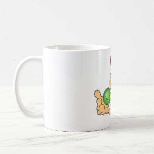 Jonglieren Sie Kaffeetasse (Links)