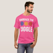 Jonglieren Umarme Das Jonglieren Jongleur T-Shirt (Vorne ganz)