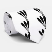 Jonglierende Buttone Krawatte (Gerollt)