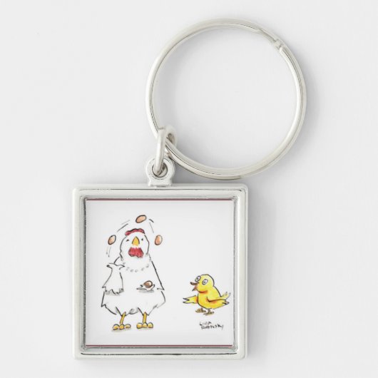 Jonglierender Dr. Julia Schlüsselanhänger (Vorne)