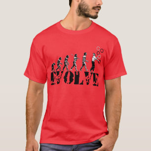 Jonglierender Jongleur jonglieren T-Shirt