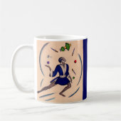 jonglierender Jongleur Kaffeetasse (Links)