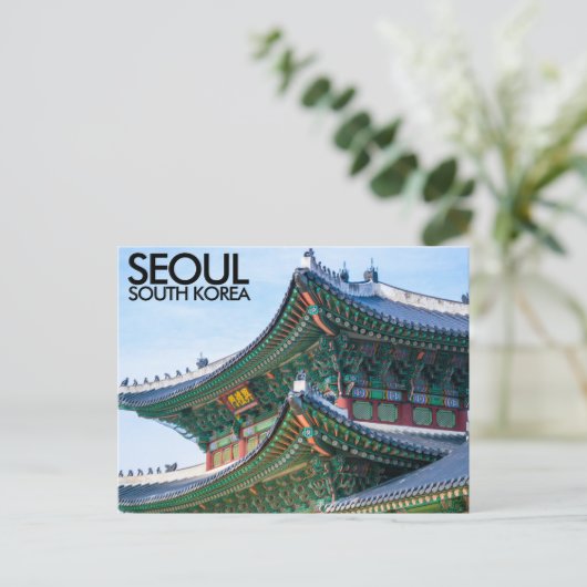 Jongno-gu, Seoul, Südkorea Postcard Postkarte (Stehend Vorderseite)