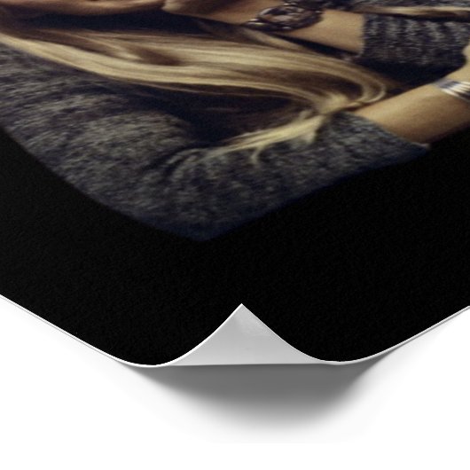 Joni Mitchell I Liebe Sie Poster (Ecke)