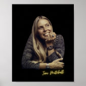 Joni Mitchell I Liebe Sie Poster (Vorne)