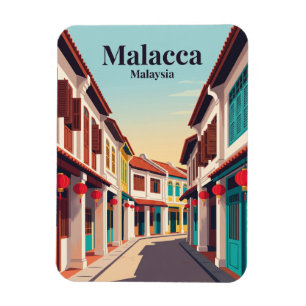 Jonker Street Nachtmarkt Malaysia Magnet