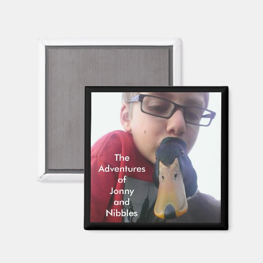 Jonny and Nibbles Magnet (Vorderseite/Rückseite)