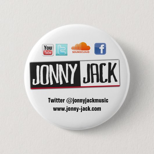 Jonny Jack - Abzeichen Button (Vorderseite)