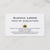 Jonny sofort Morgen Visitenkarte (Rückseite)