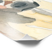 Jonny Watercolor Print Fotodruck (Ecke)