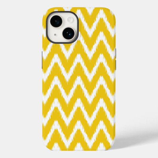 Jonquil Asian Moods Ikat Chevrons Case-Mate iPhone Hülle (Rückseite)