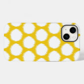 Jonquil Asian Moods Ikat Dots Case-Mate iPhone Hülle (Rückseite (Horizontal))