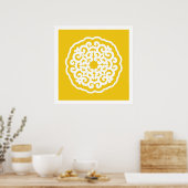 Jonquil Asian Moods Mandalla Poster (Küche)