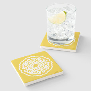 Jonquil Asian Moods Mandalla Steinuntersetzer