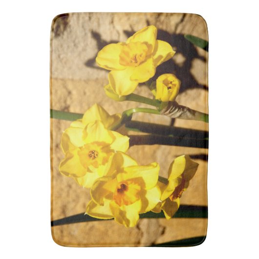 Jonquil Blume Bath Mat Badematte (Vorderseite Vertikal)