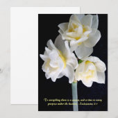 Jonquil Blume - Ecclesiastes 3:1 (Vorne/Hinten)