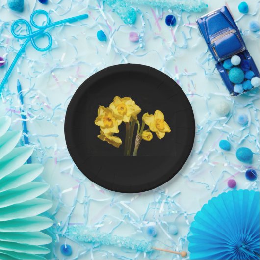 Jonquil Blume Paper Plate Pappteller (Party)
