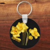 Jonquil Blume Schlüsselring Schlüsselanhänger (Vorderseite)