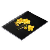 Jonquil Blume Spiral Notebook Notizblock (Linke Seite)