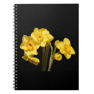 Jonquil Blume Spiral Notebook Notizblock