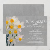 Jonquil Bridal Shower Einladungen (Vorne/Hinten)