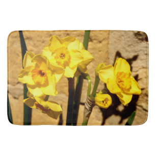 Jonquil Flowers Bath Mat Badematte