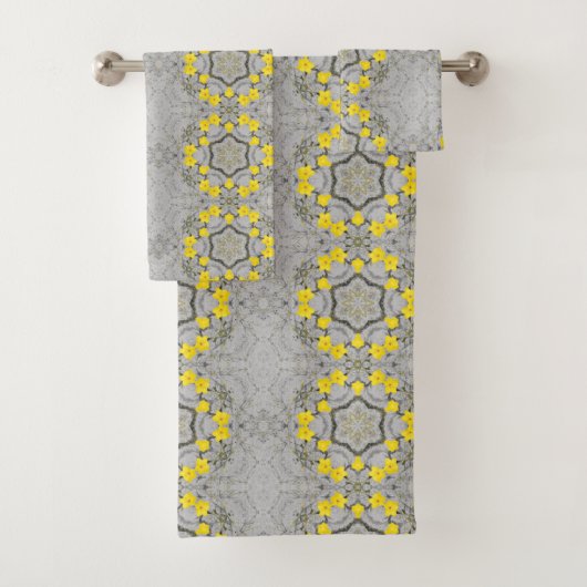 Jonquil-Harmonierad Badhandtuch Set (Insitu)