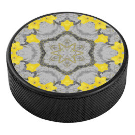 Jonquil-Harmonierad Eishockey Puck