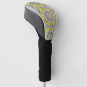 Jonquil-Harmonierad  Golf Headcover (angewinkelt)