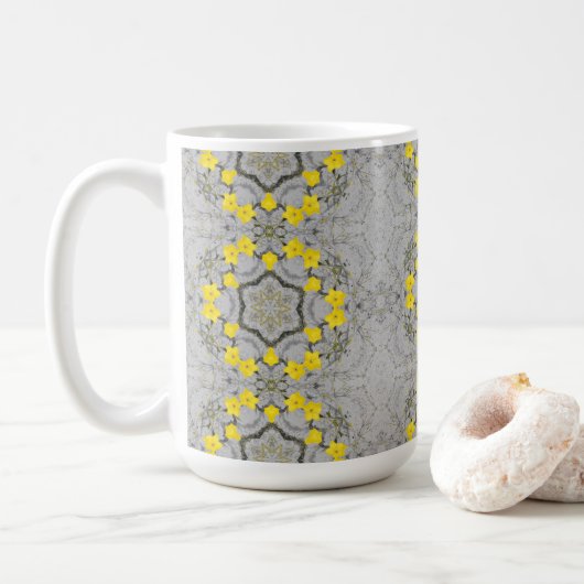 Jonquil-Harmonierad Kaffeetasse (Mit Donut)