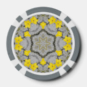 Jonquil-Harmonierad Pokerchips (Rückseite)