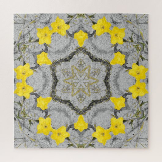 Jonquil-Harmonierad Puzzle (Vertikal)