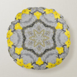 Jonquil Harmony Wheel Rundes Kissen