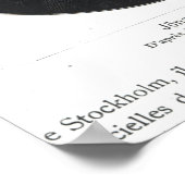 Jons Jakob Berzelius Poster (Ecke)