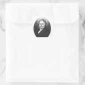 Jons Jakob Berzelius Quadratischer Aufkleber (Tasche)
