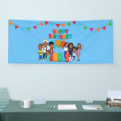 JOOLS TV ®️ Blue Horitzontal Banner (Messe)