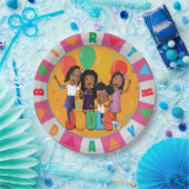 JOOLS TV ®️ Pink 9 in Rundpapier Pappteller (Party)