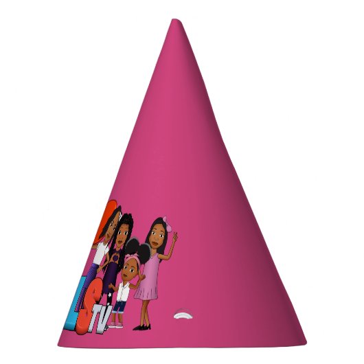 JOOLS TV ®️ Pink Party Hat Partyhütchen (Rechts)