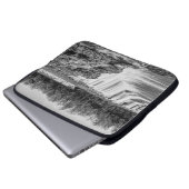 Joplin Grand Falls Übersicht Grayscale Laptopschutzhülle (Vorne Knopf)