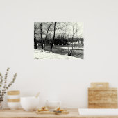 Joplin Missouri Shoal Creek Briek Poster (Küche)