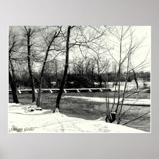 Joplin Missouri Shoal Creek Briek Poster (Vorne)