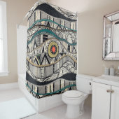 JORD SUNSET DUSCHVORHANG (Beispiel)