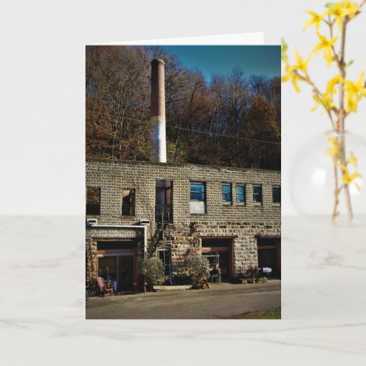 "Jordan Brewery Complex" Geburtskarte Karte (Gelbe Blume)