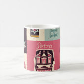 Jordan Culture Retro Illustrierte Symbole Kaffeetasse (Mittel)